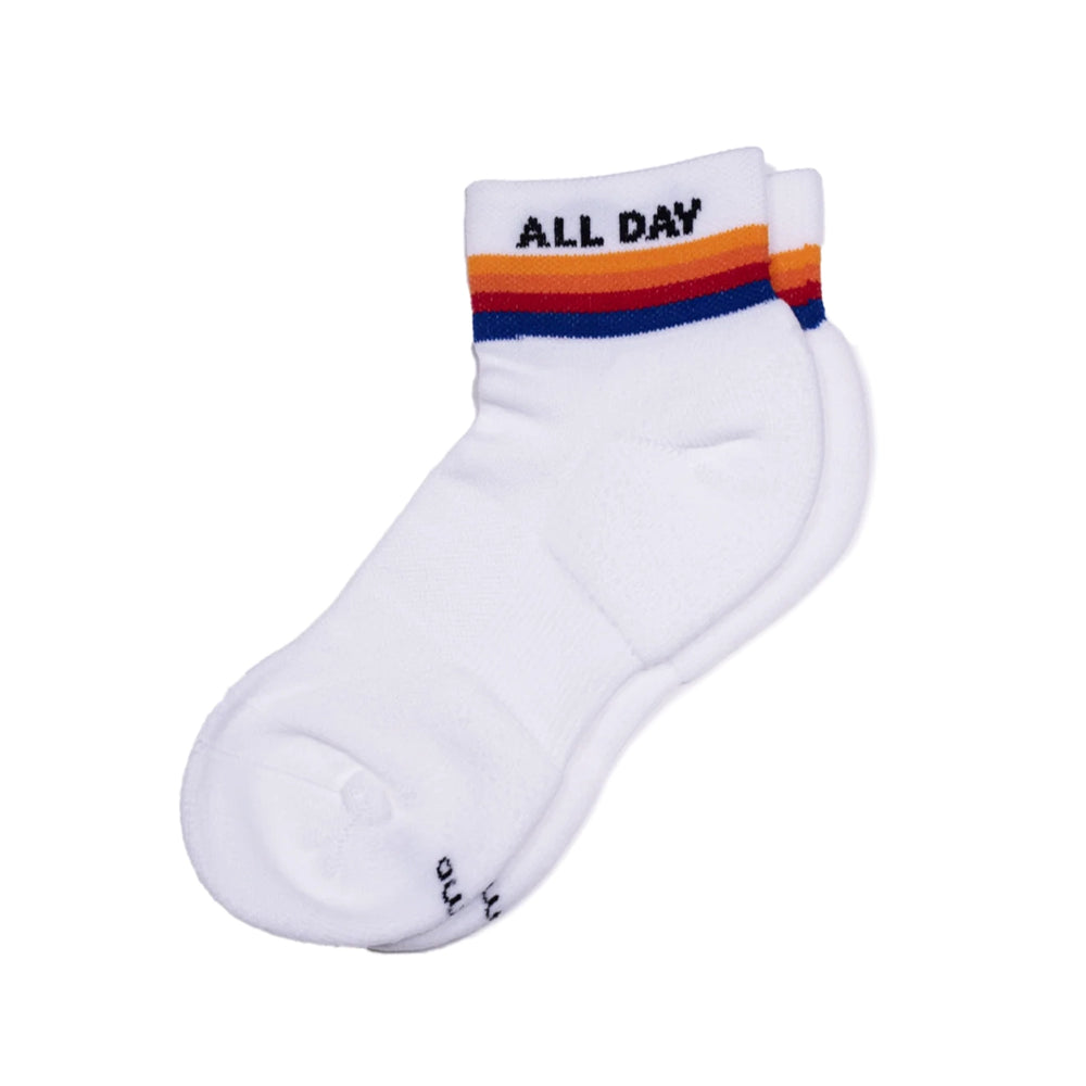 All Day Quarter Length Sock