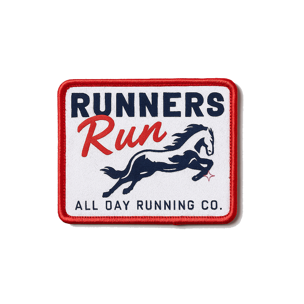 NEW - Runners Run Patch – AllDayRunningCo
