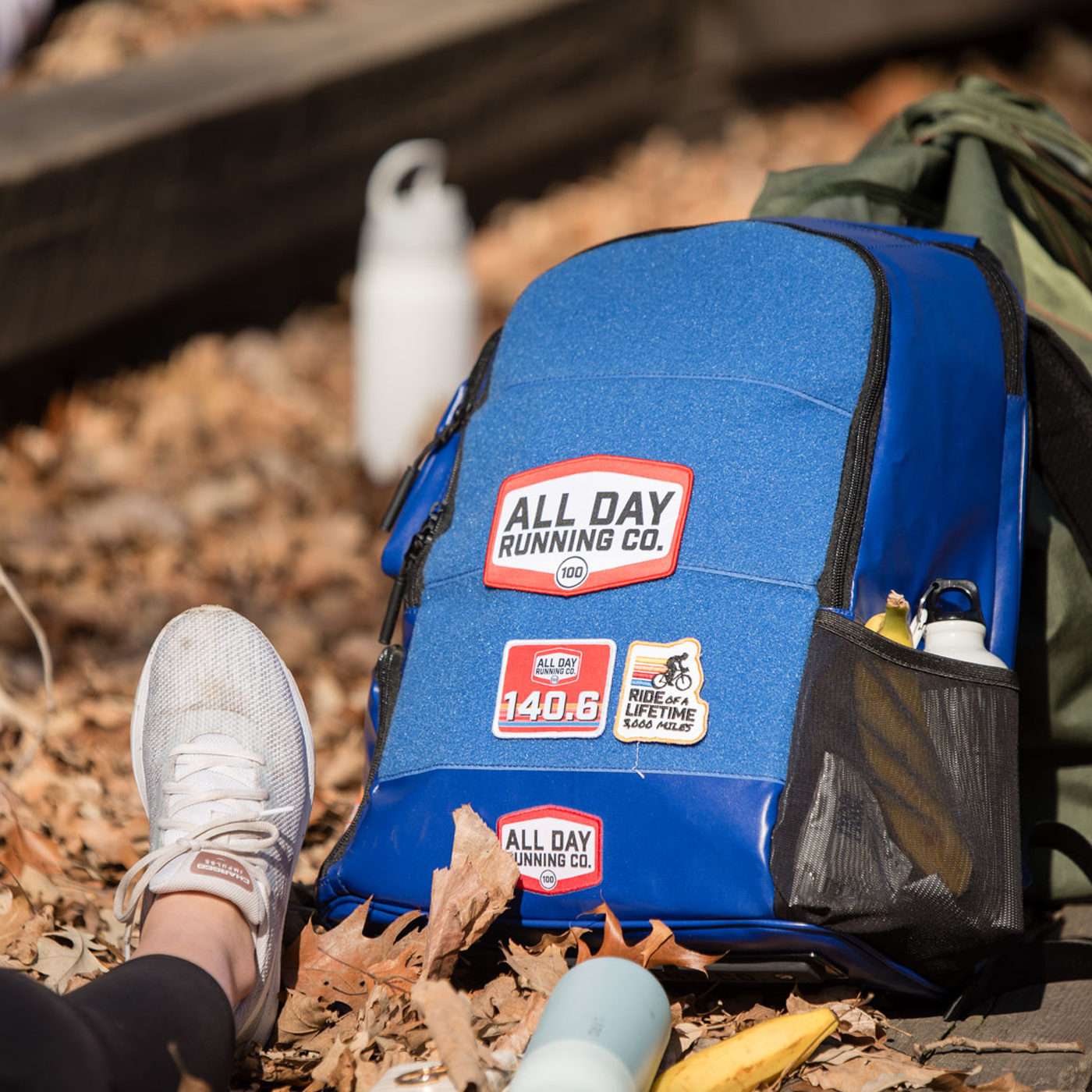 backpack that fits running shoes and laptop Team Backpack – AllDayRunningCo