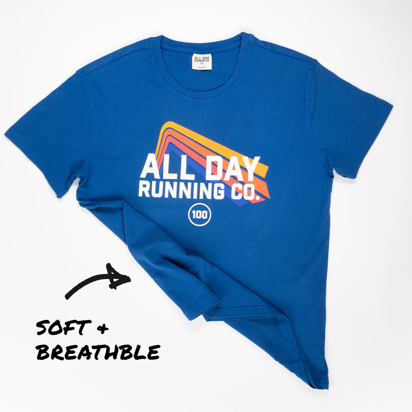 All Day Color Track Logo T-Shirt